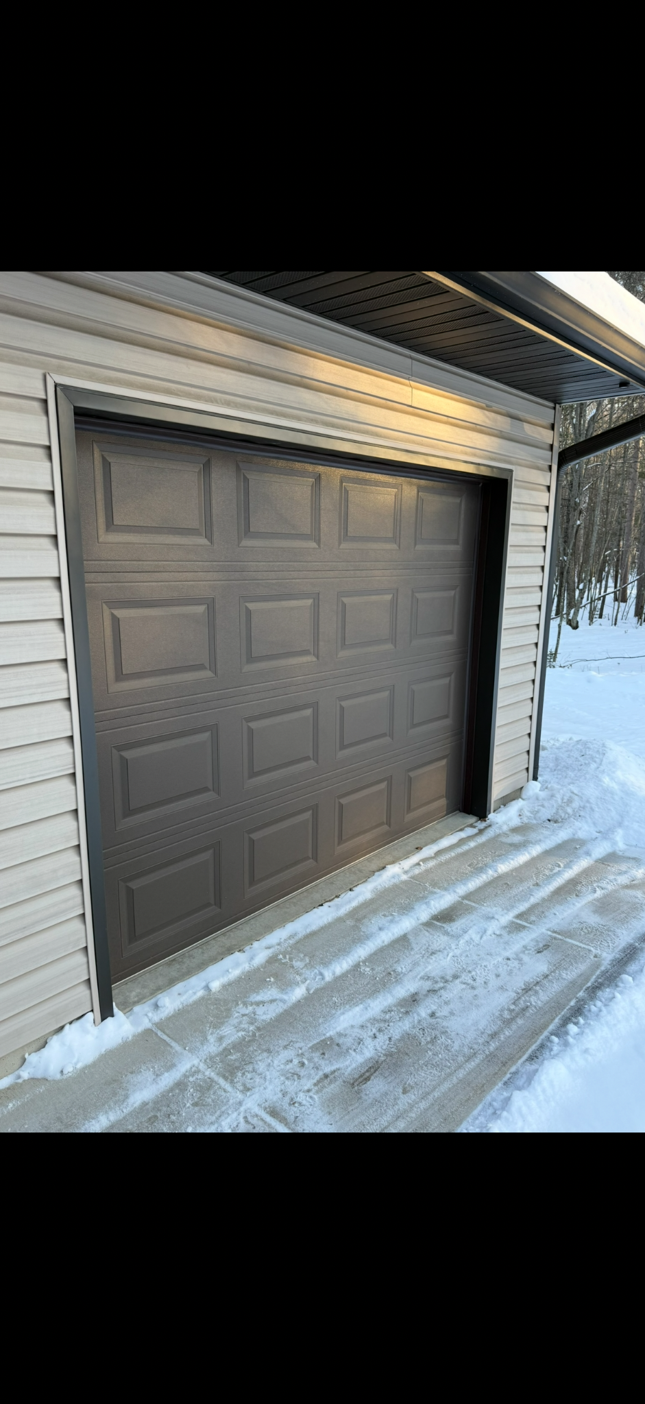 Residential Replacement completed by Back On Track Garage Door