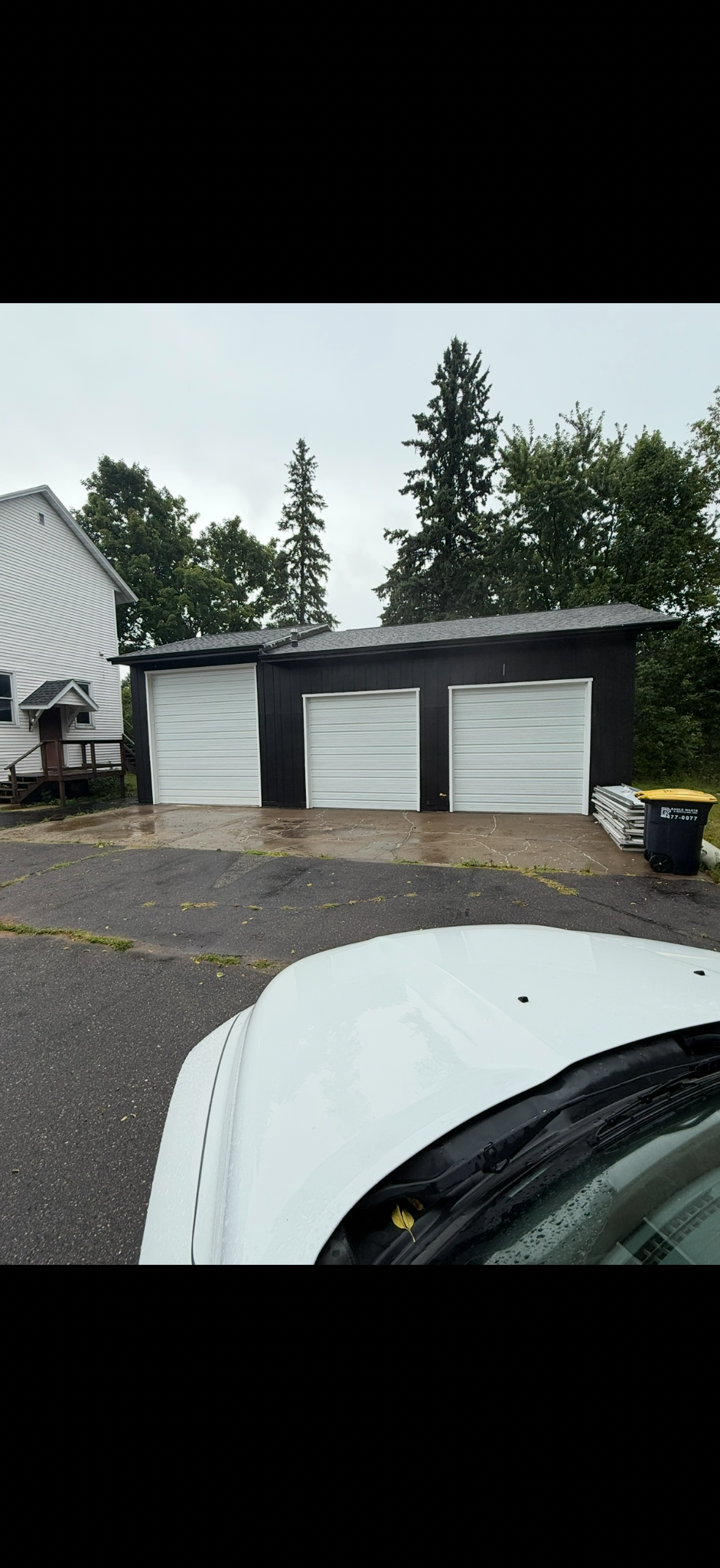 Multi-Door Installation completed by Back On Track Garage Door