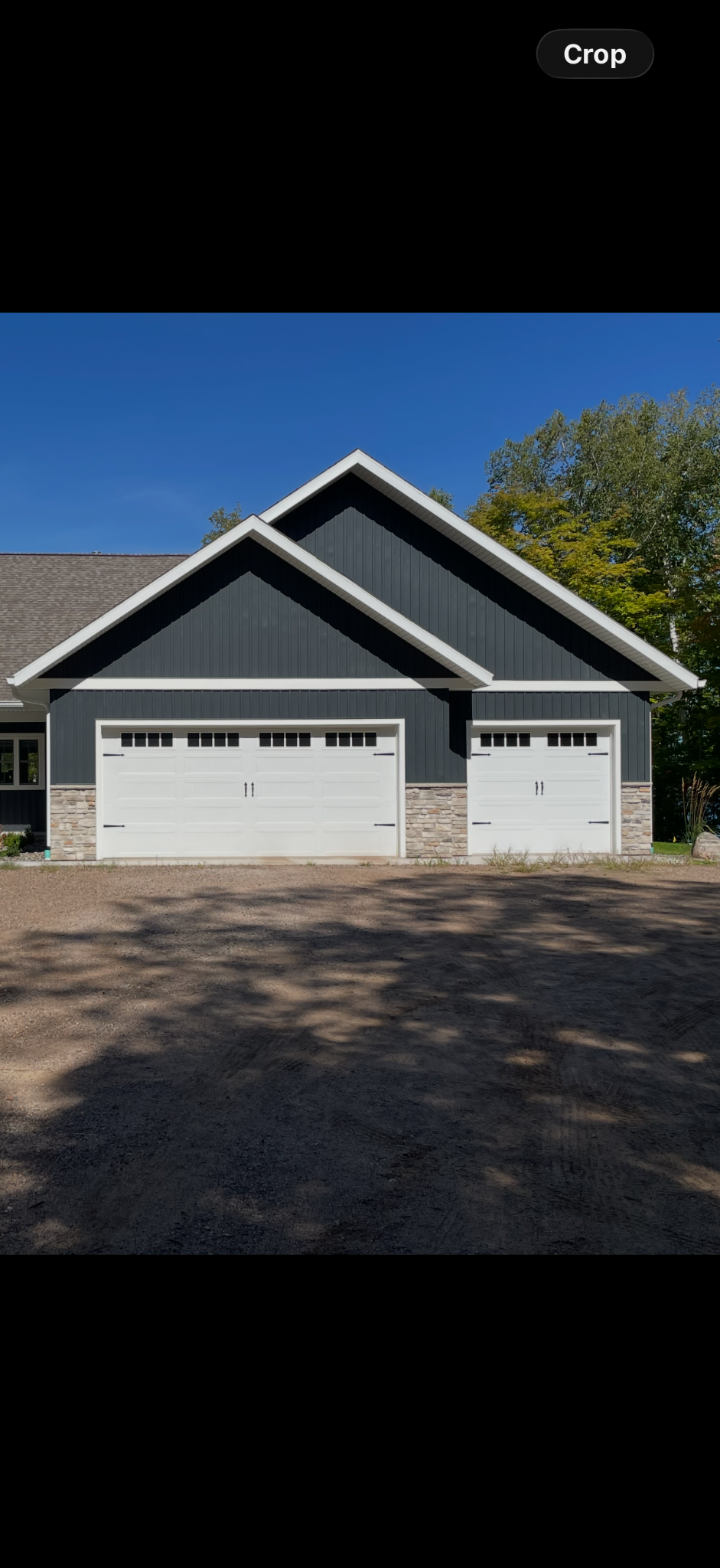 Custom Carriage Style completed by Back On Track Garage Door